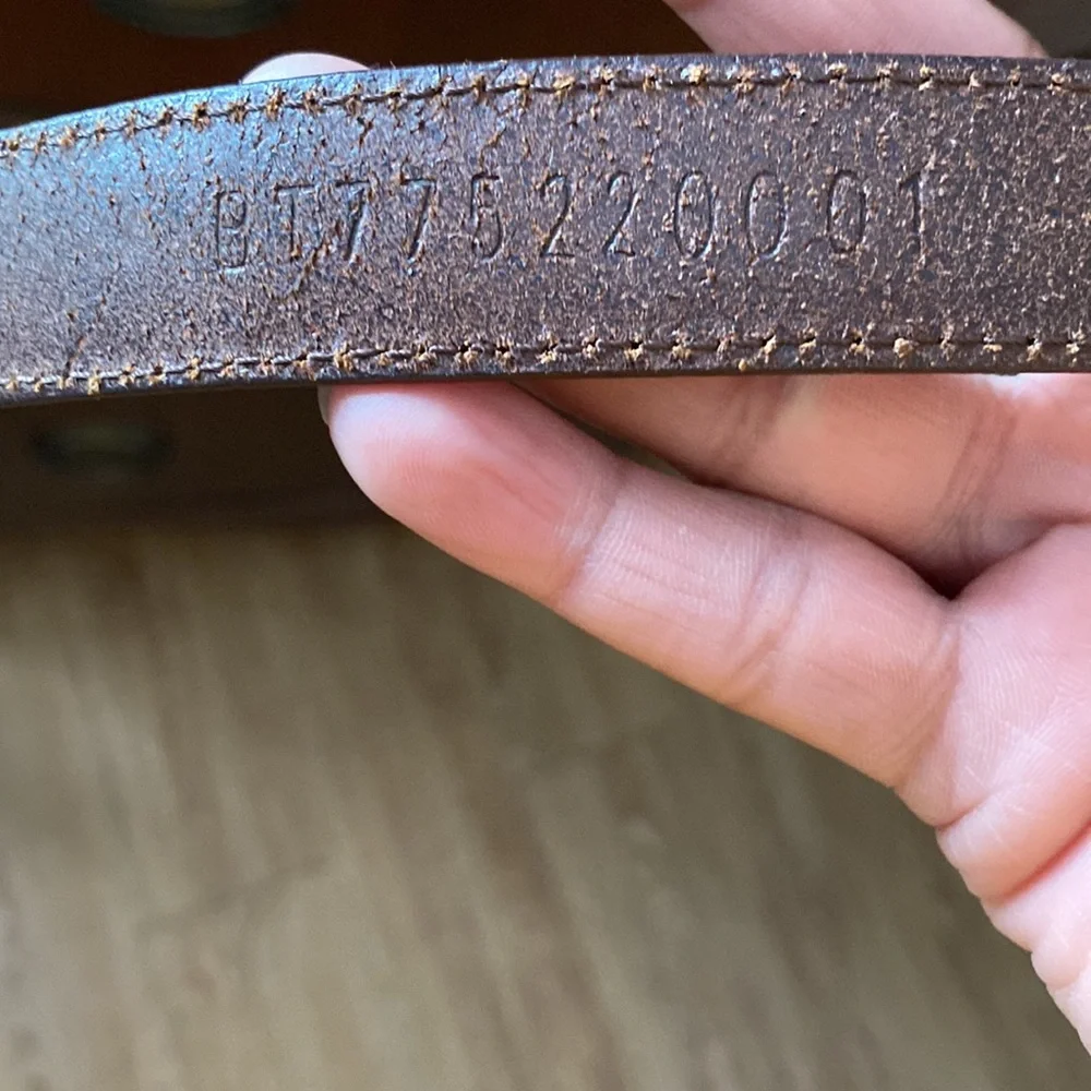Fossil brown leather