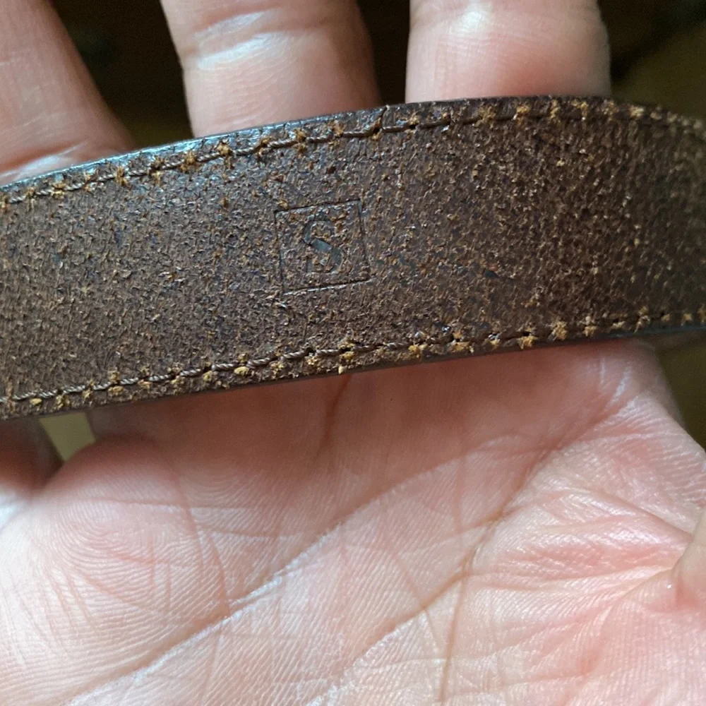 Fossil brown leather