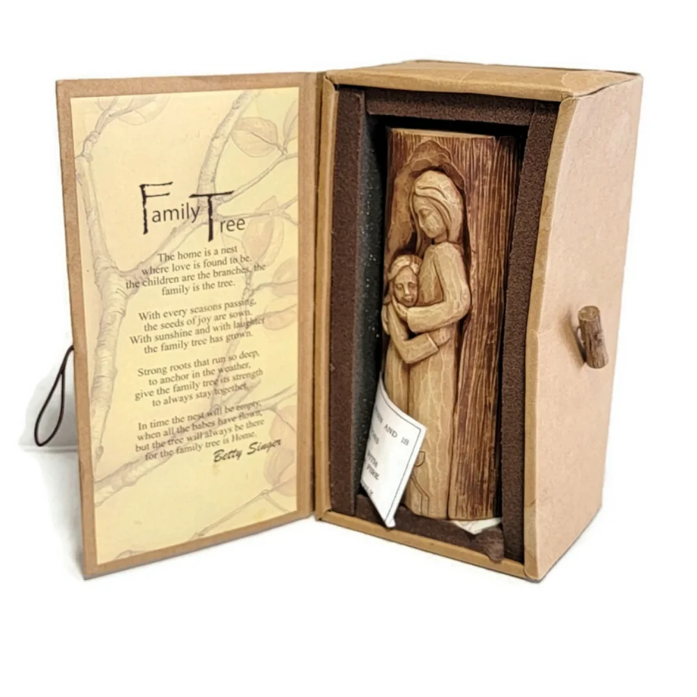 Betty Singer Collection Candle Holder A Daughter's Love is True with Box 7.5