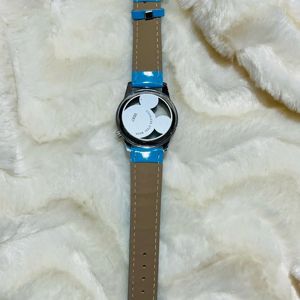 Blue Minnie Mouse watch new