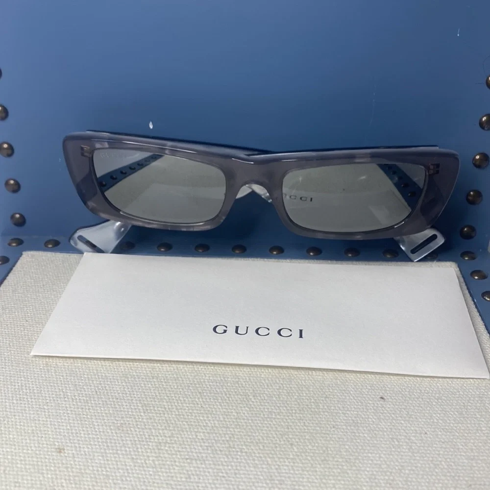 Gucci acetate rectangular