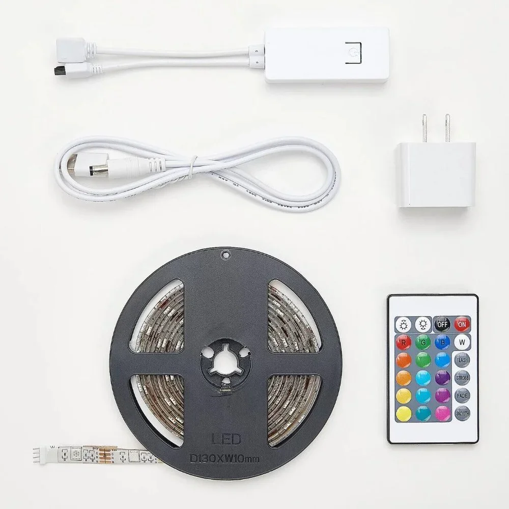NEW Kringle Express LED Strip Light with Remote Control Wifi/ Bluetooth H229828
