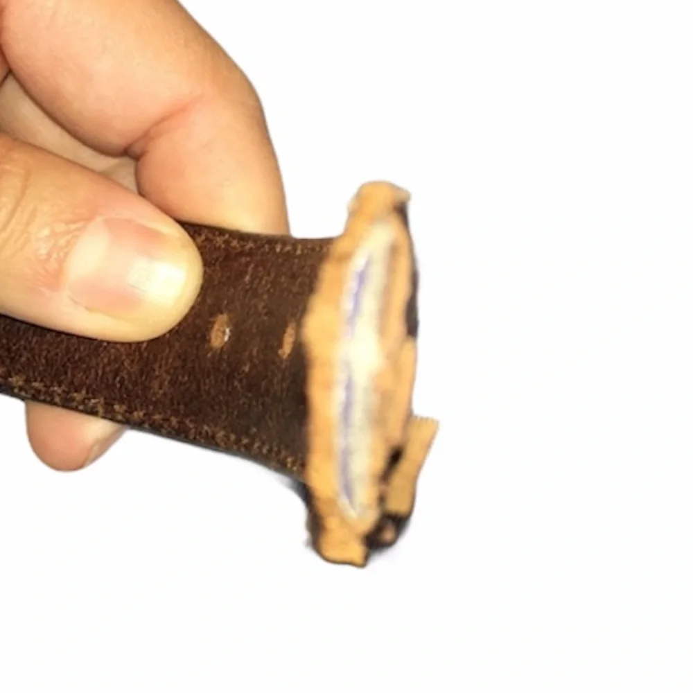 Unknown brown leather