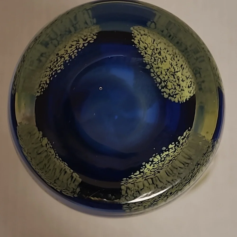 Murano Style Art Glass Vase