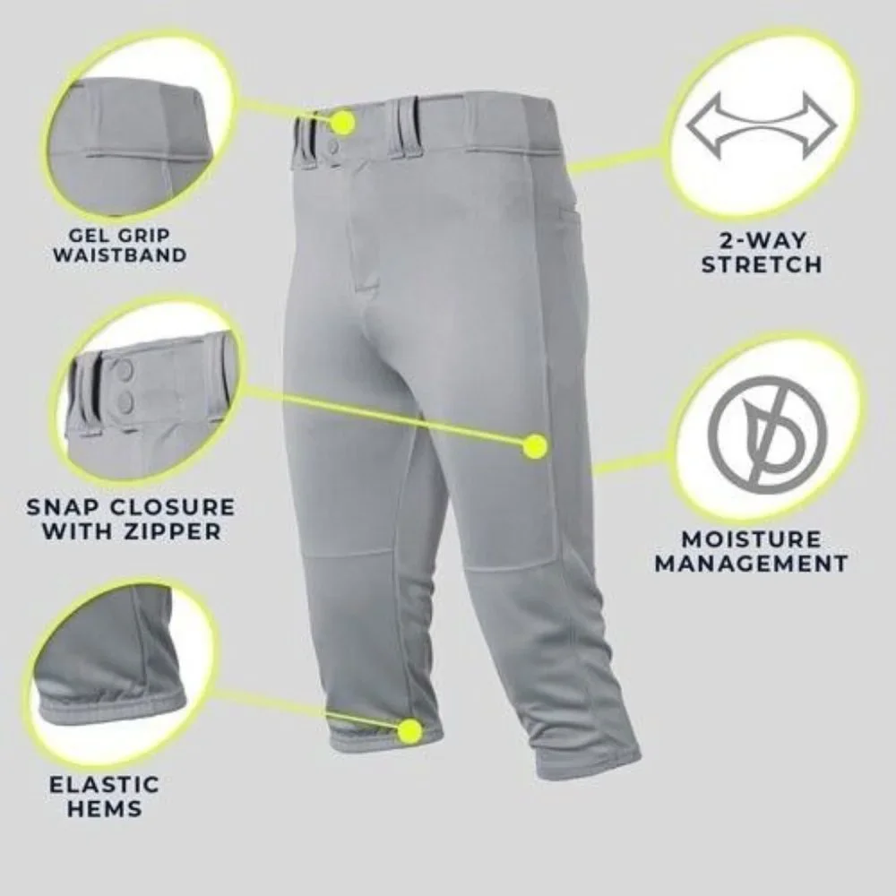 Rawlings Men's Knicker Baseball Pant Size L