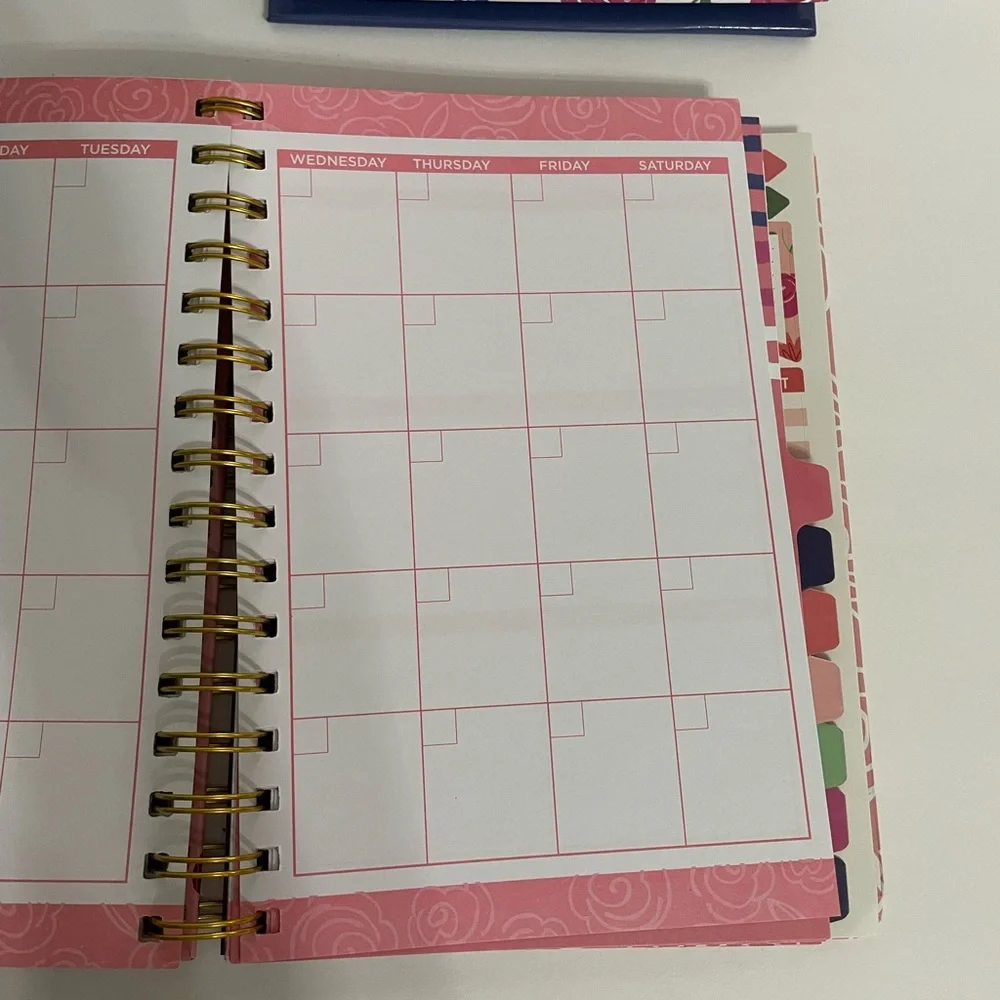 N/A pink planner