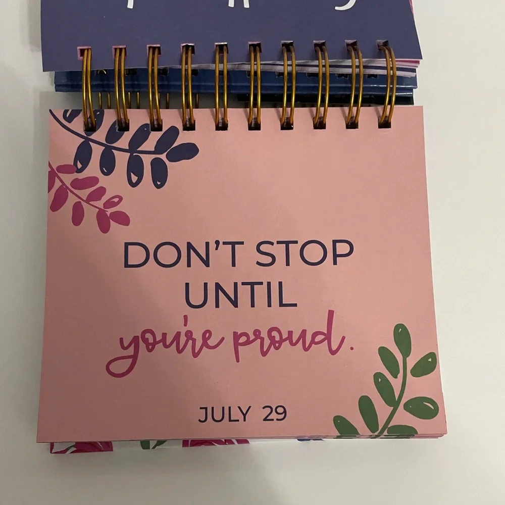 N/A pink planner