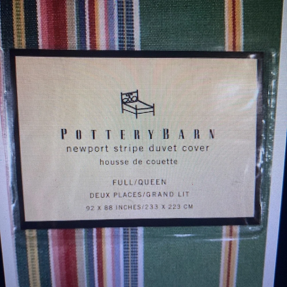 Pottery Barn three piece
