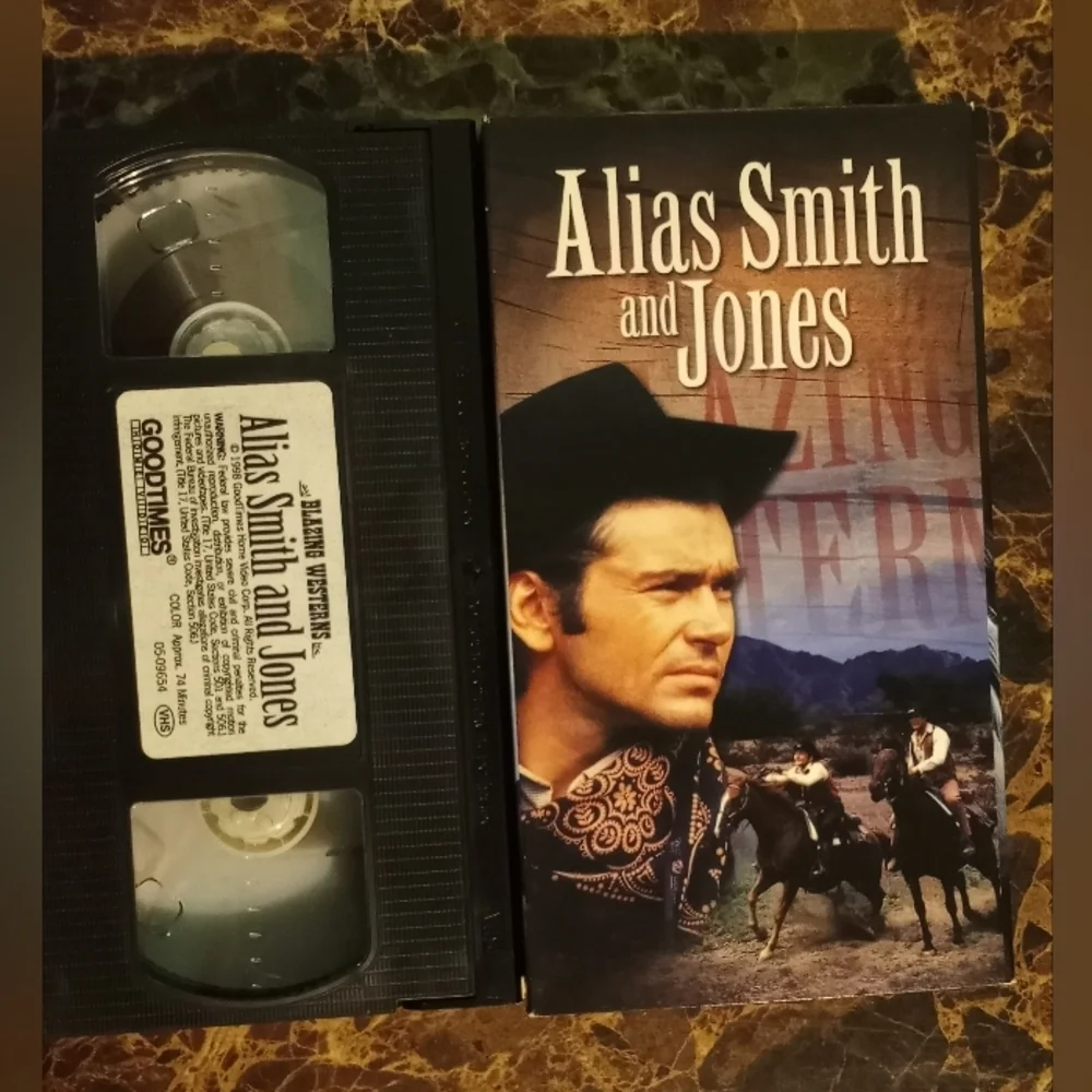 Blazing Westerns Collection 5 Series Pack VHS Tapes