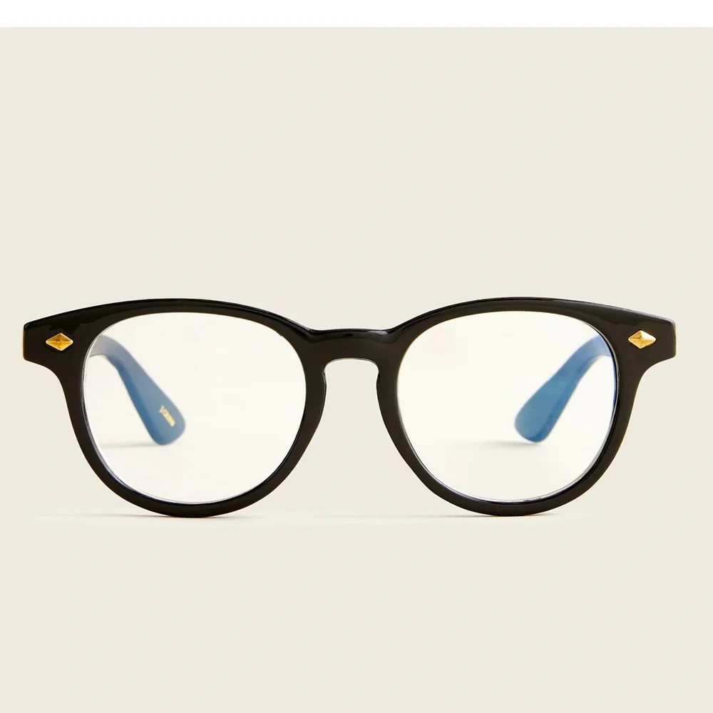 NWT J. Crew blue-light glasses w/case