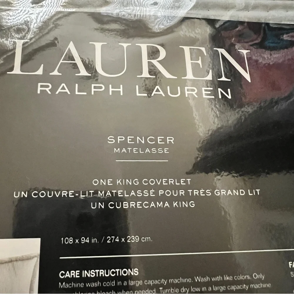 Lauren Ralph Lauren coverlet fabric