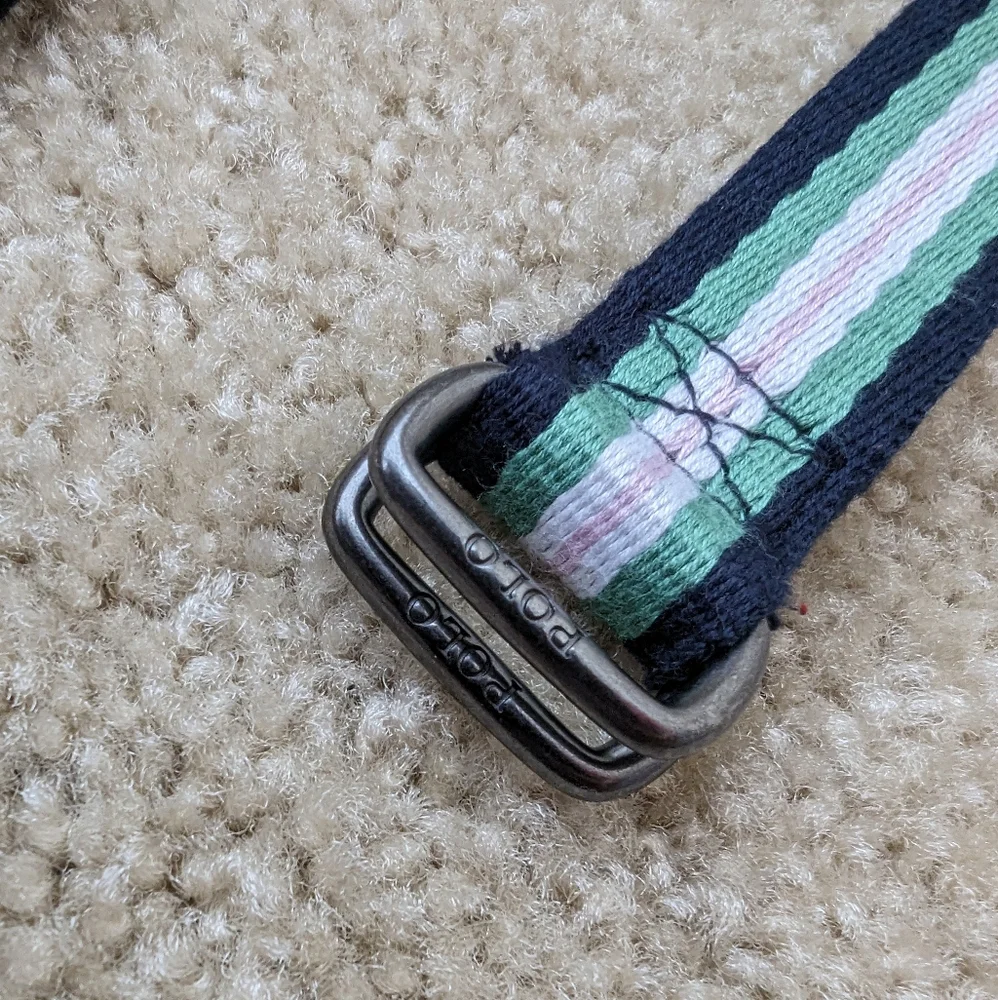 Ralph Lauren Belt Blue Green 9Mo