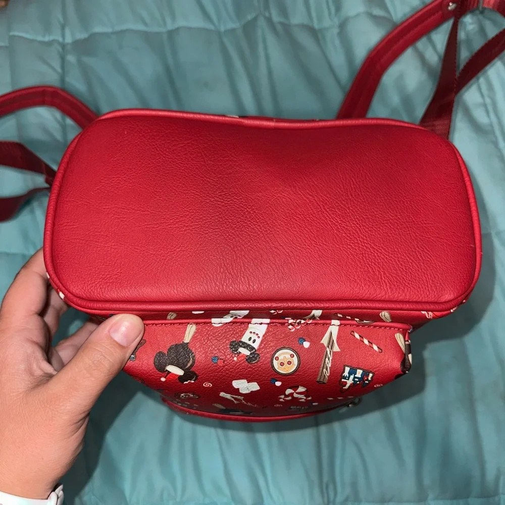Disney Parks Christmas Snacks Loungefly mini backpack