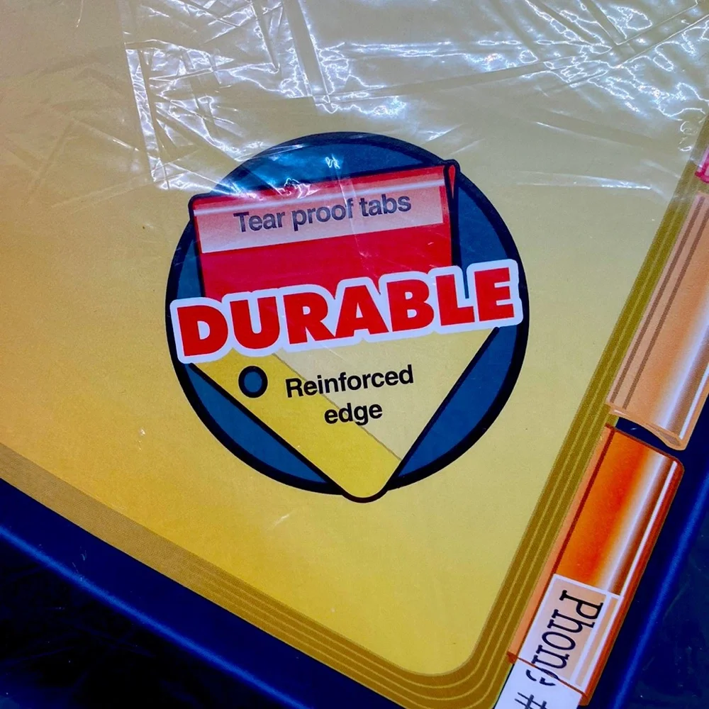 WilsonJones tab dividers