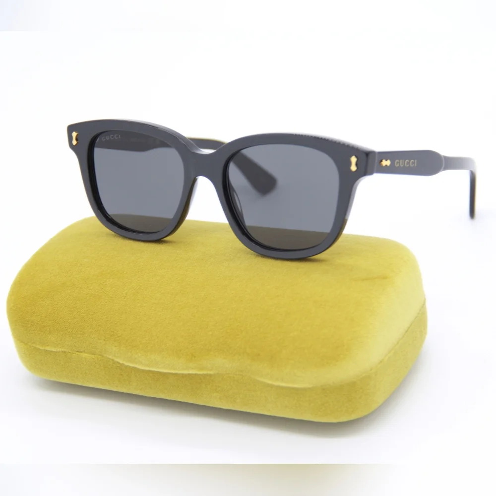 NEW GUCCI SUNGLASSES GG1264S 001 BLACK UNISEX GUCCI EYEWEAR