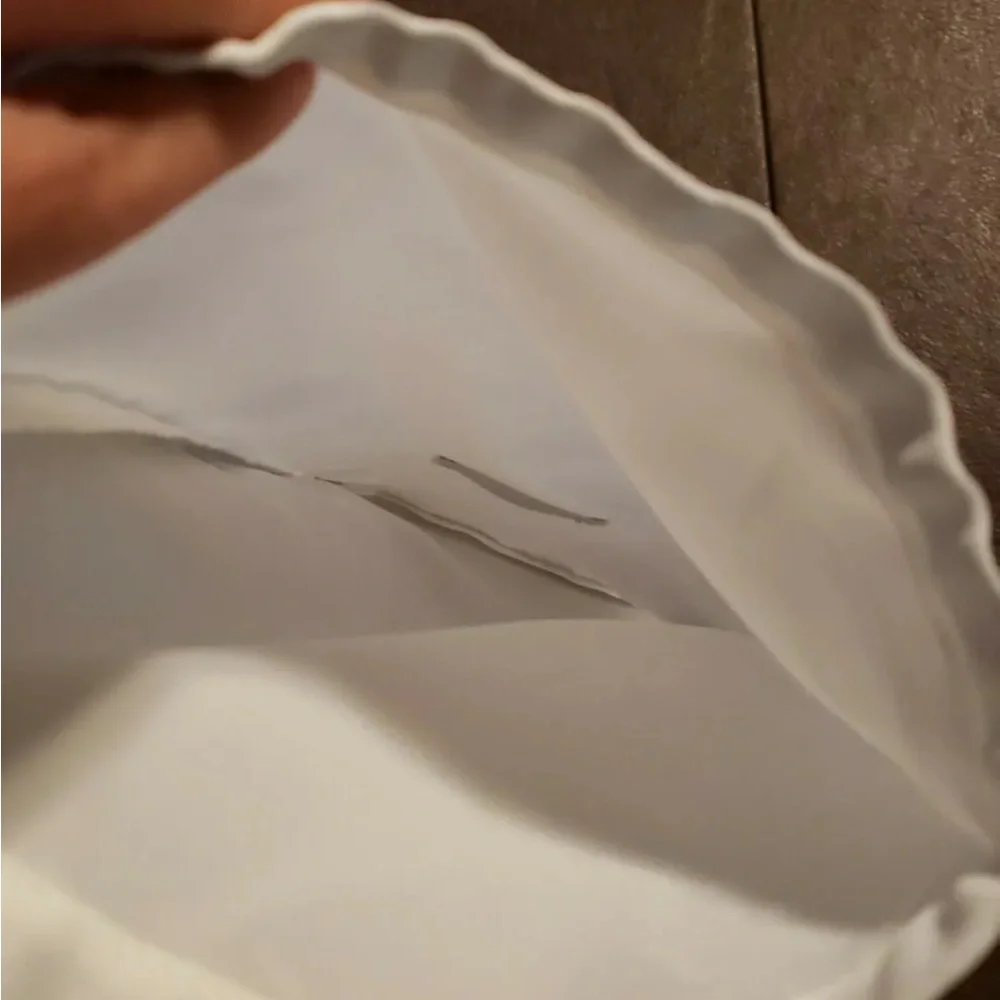 Gucci white drawstring