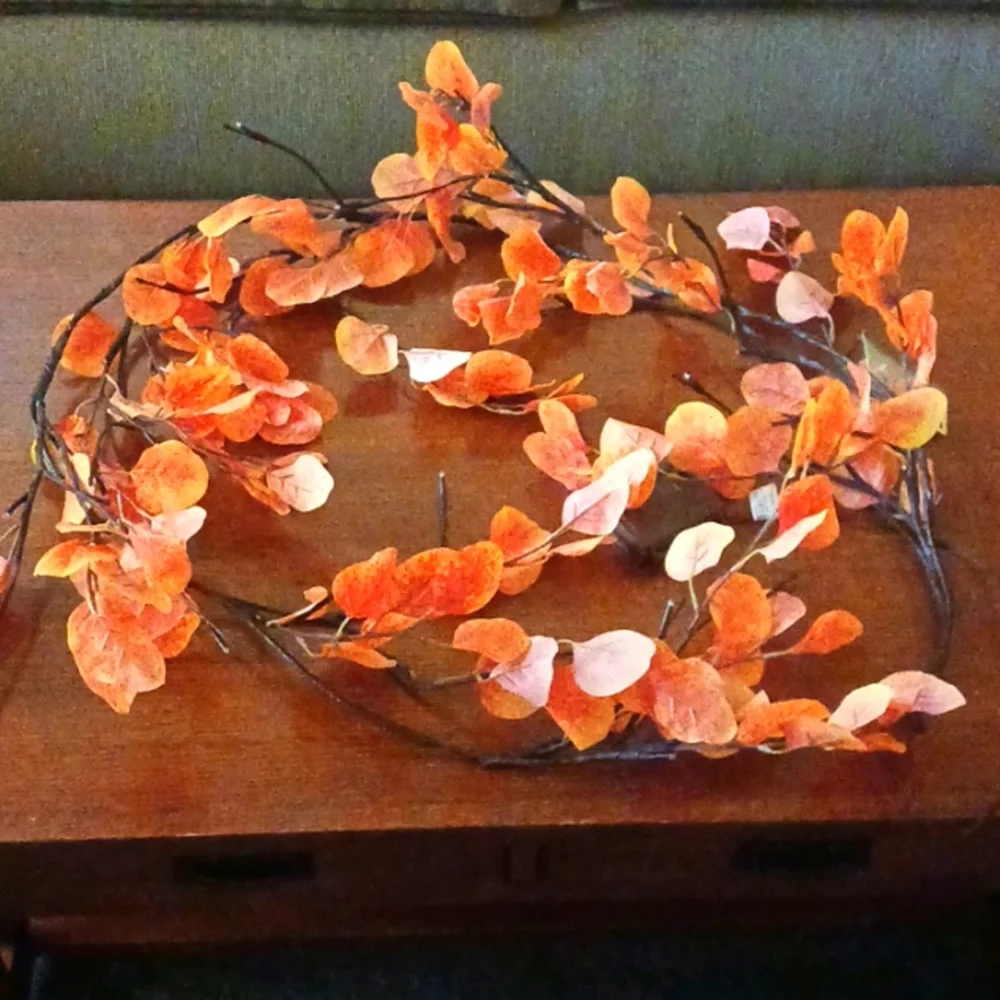 Plow & Hearth lighted eucalyptus