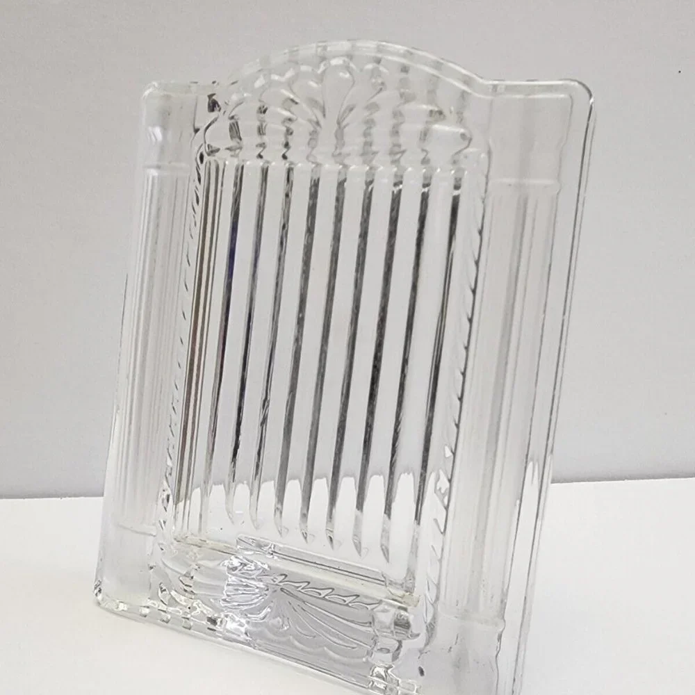 MIKASA Cotillion Frost Frosted Glass Picture Frame