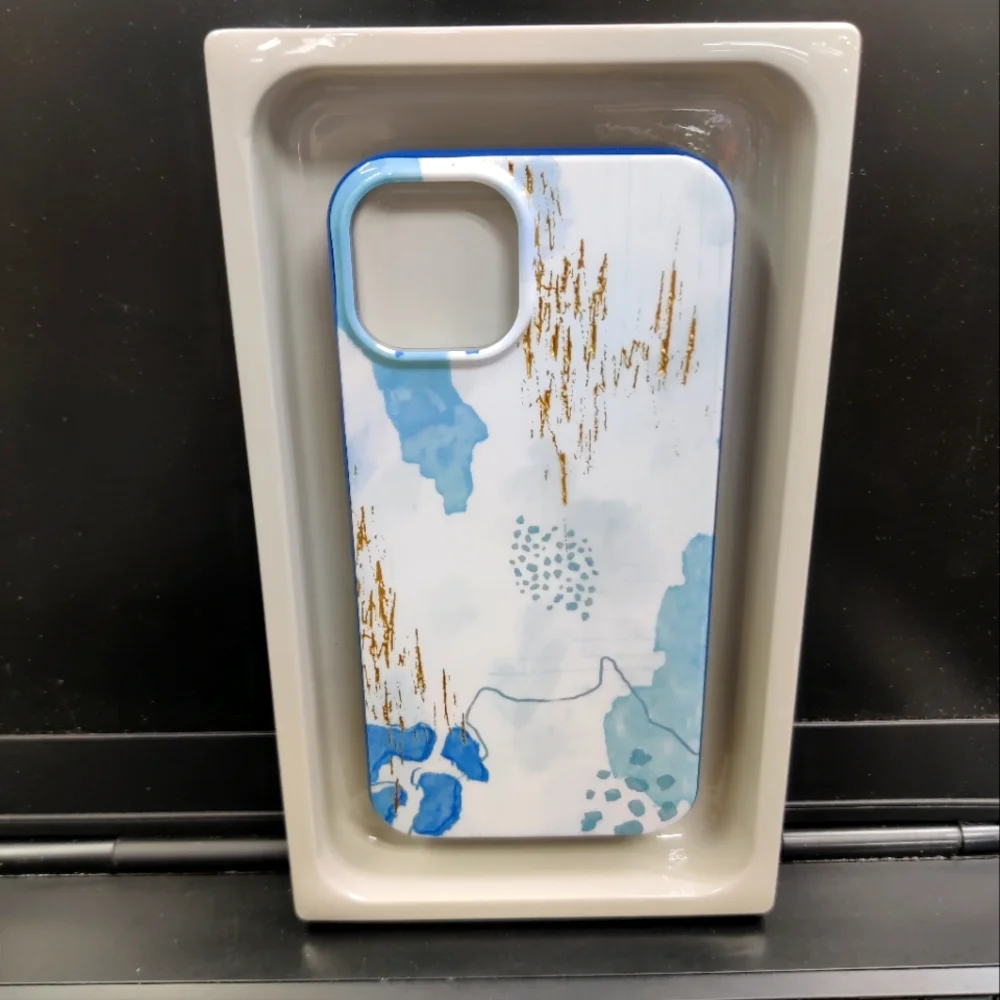iPhone 13 case blue white