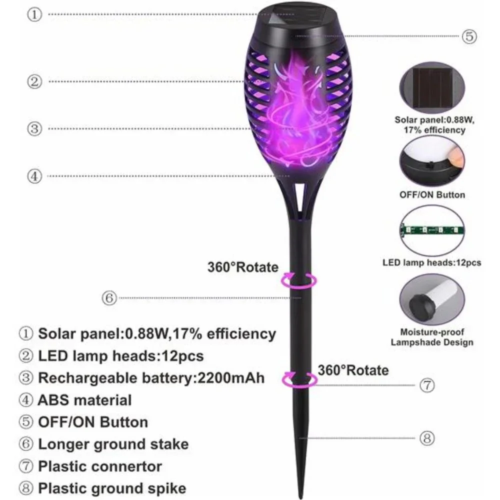N/A 🧿solar torches