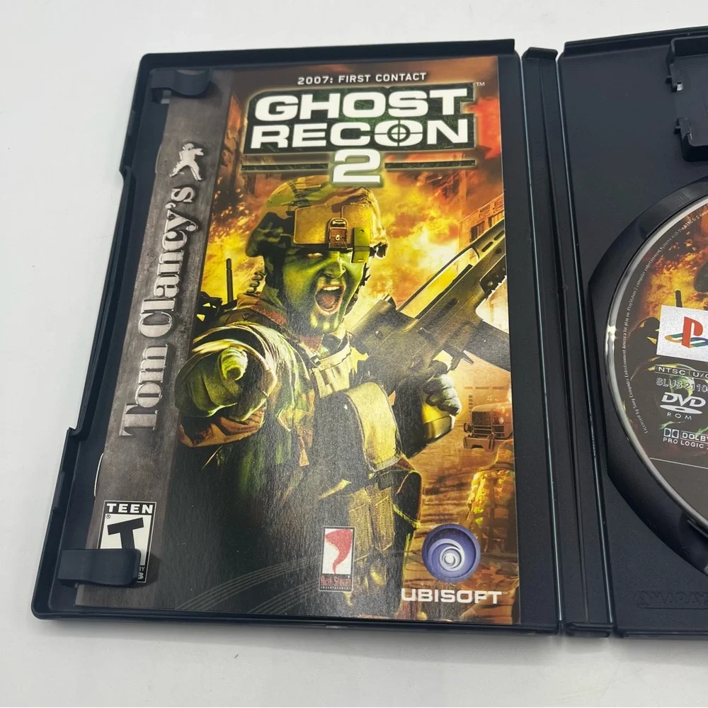 Tom Clancy's Ghost Recon 2 (Sony PlayStation 2, 2004) CIB. Tested.