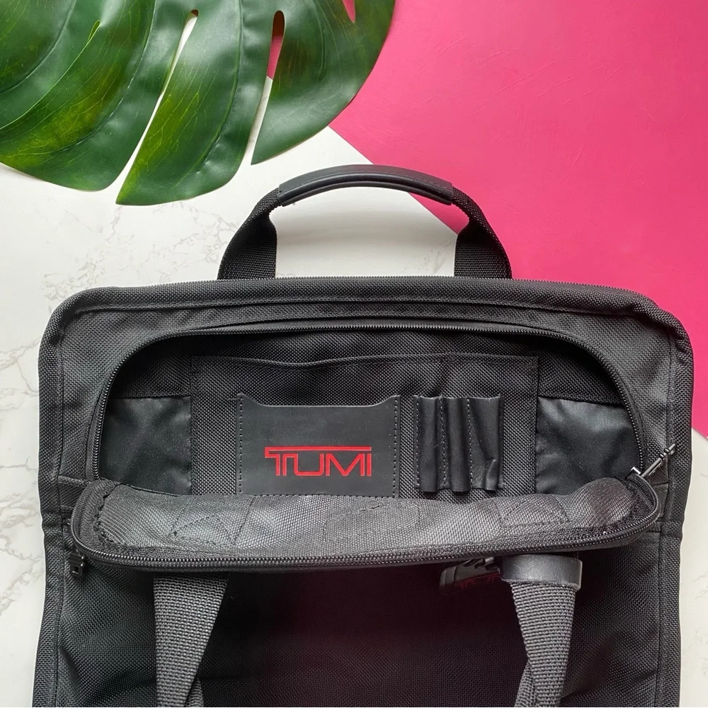 Tumi black nylon