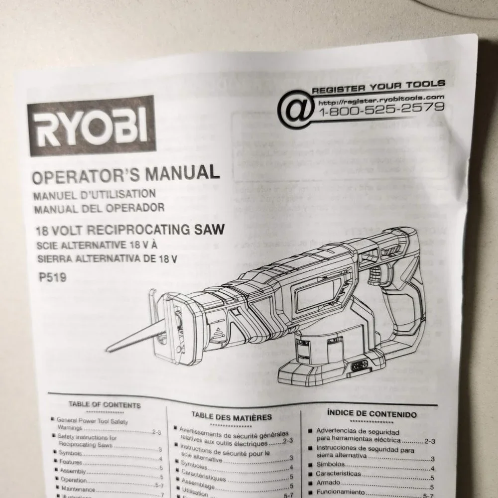 Ryobi new one+