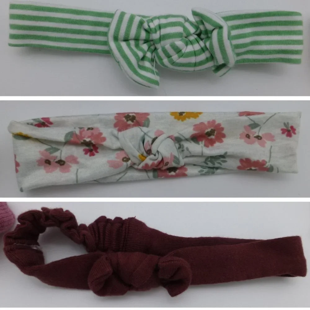 Lot of 8 Baby Girl Head Bands