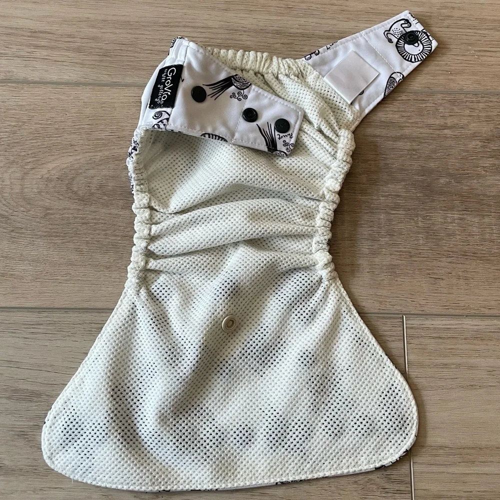 Grovia Cloth Diaper - Wild Things AI2 Shell