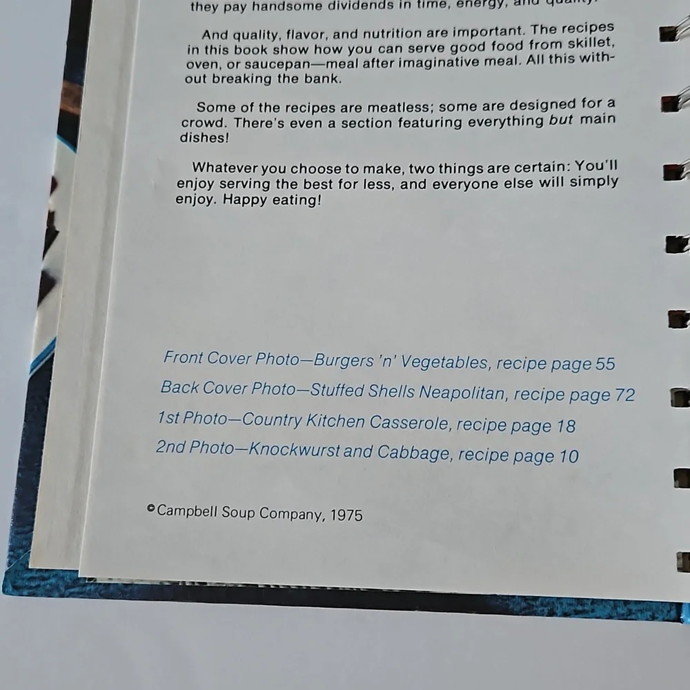 A Campbell Cookbook