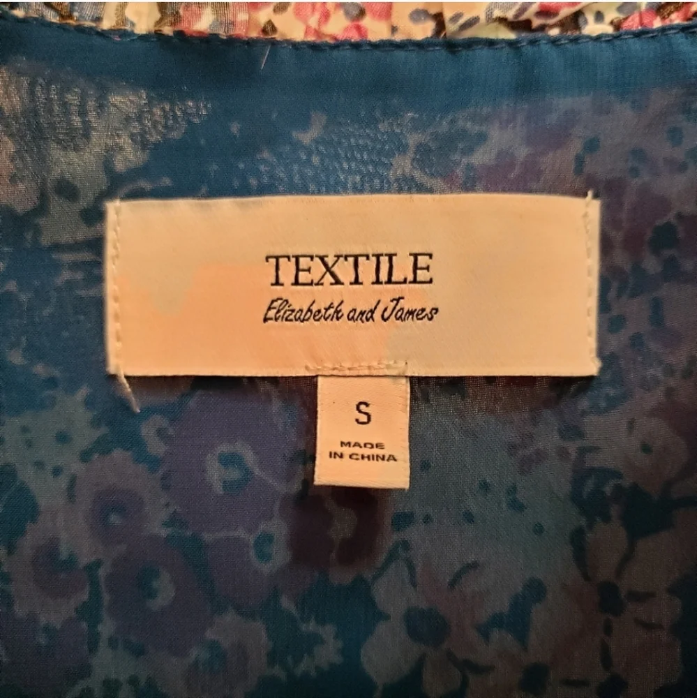 Elizabeth and James textile elizabeth