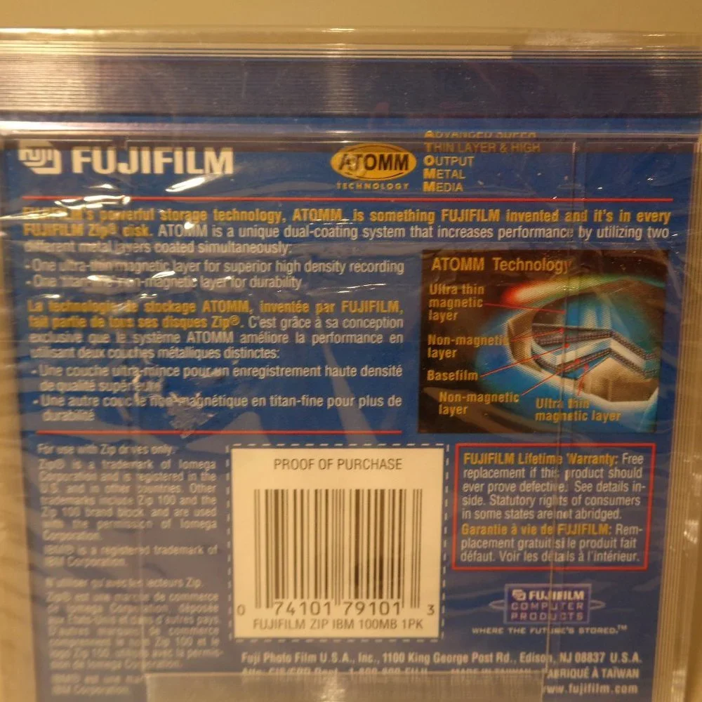 Fujifilm ibm formatted