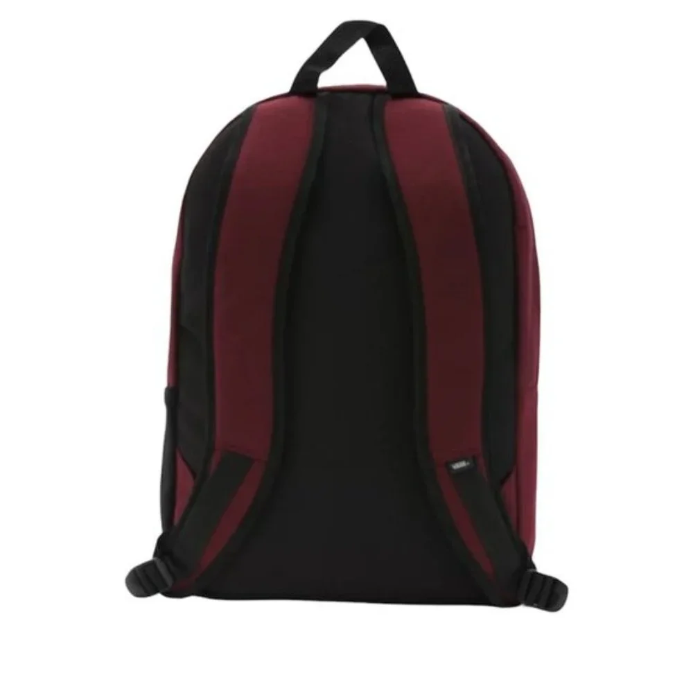 🎒SCHOOL SALE🎒VANS Construct Port Royal Backpack Red Black Laptop VN0A5FHW4QU