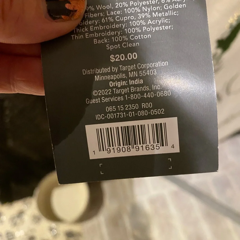 Target from this embroidery