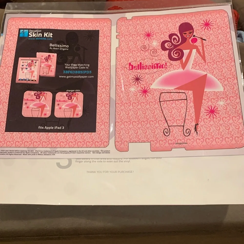 Decal Girl Skin Kit for IPads