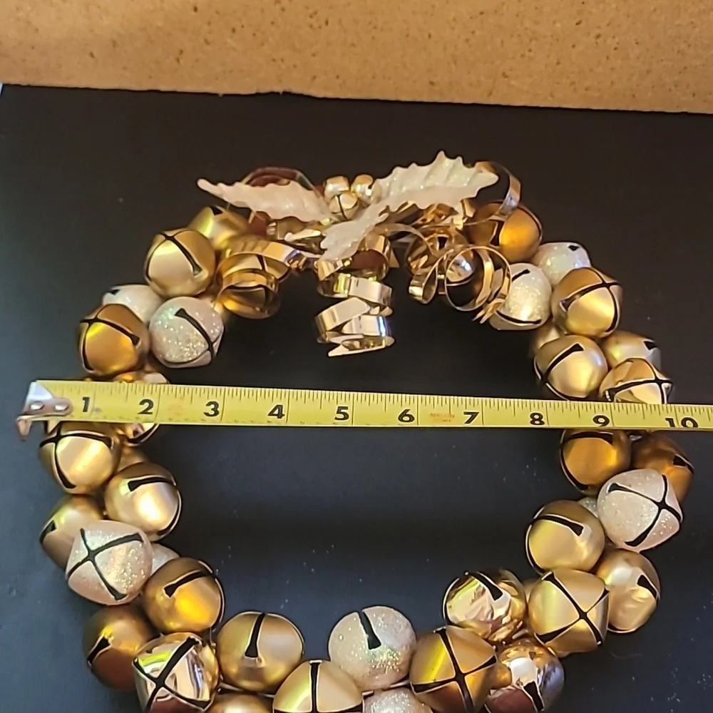 Sleigh Bell Christmas Wreath