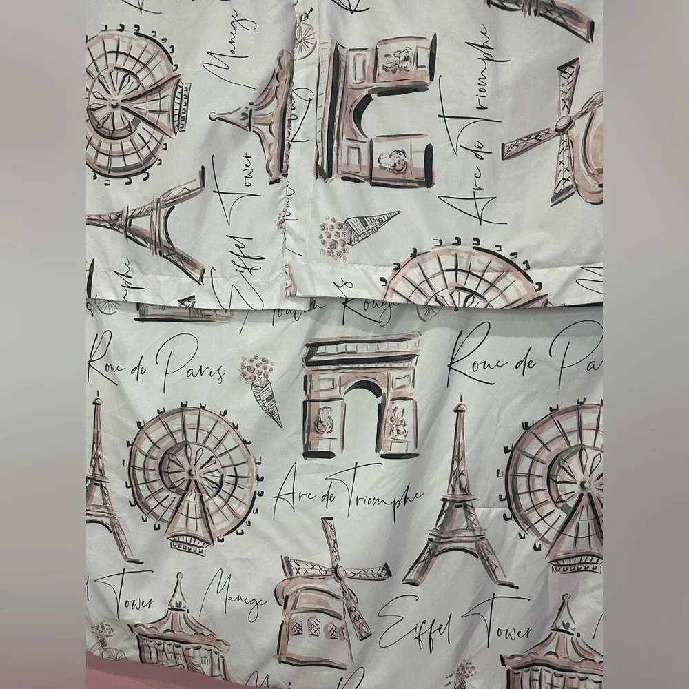 ✨Host Pick✨Sara Berrenson Full/Queen Paris Comforter w/ 2 Pillow Shams