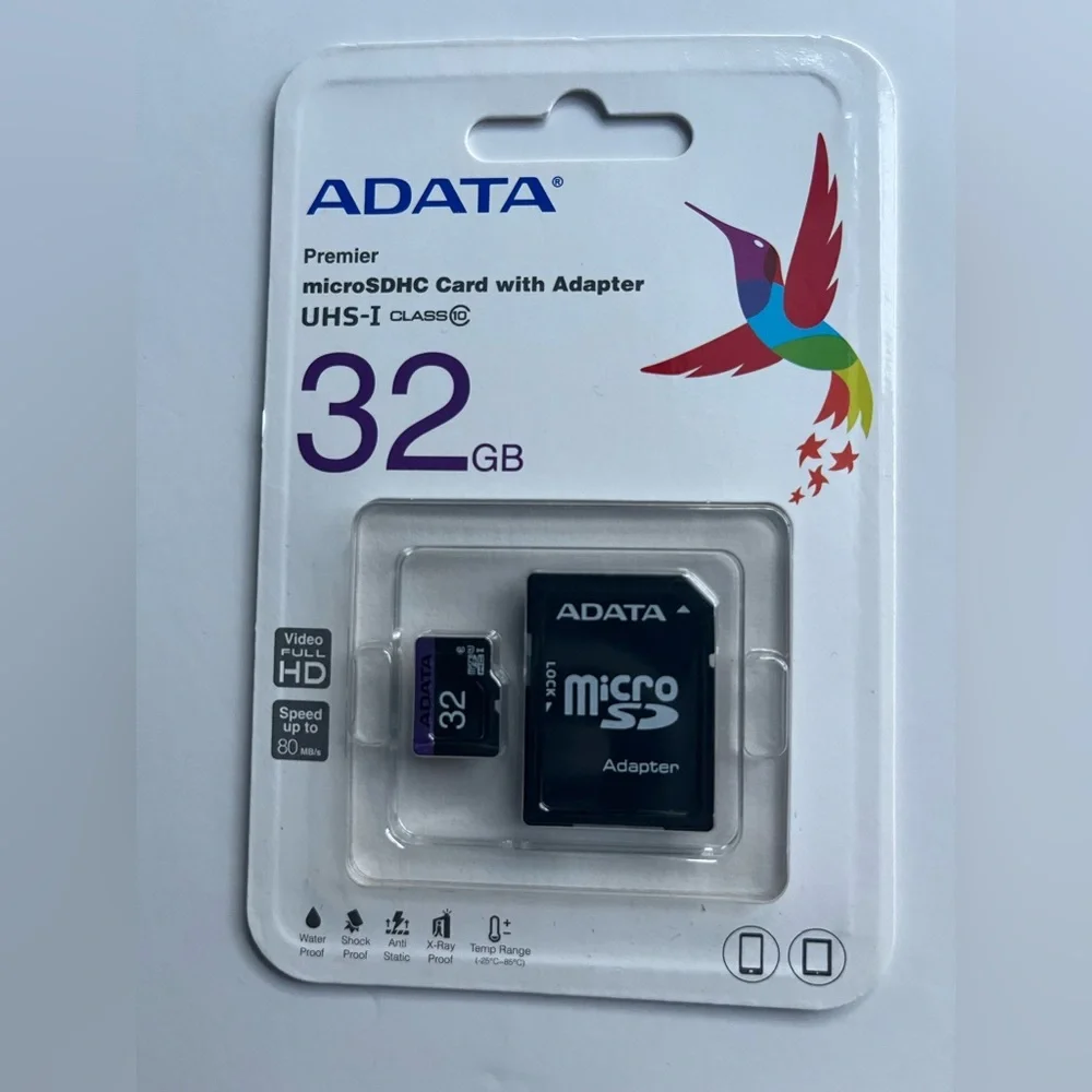 ADATA Sdhc card with adapter