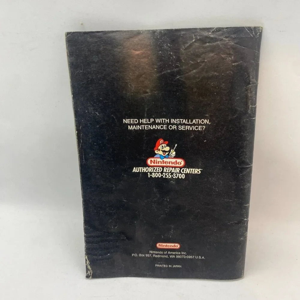 Nintendo manual only