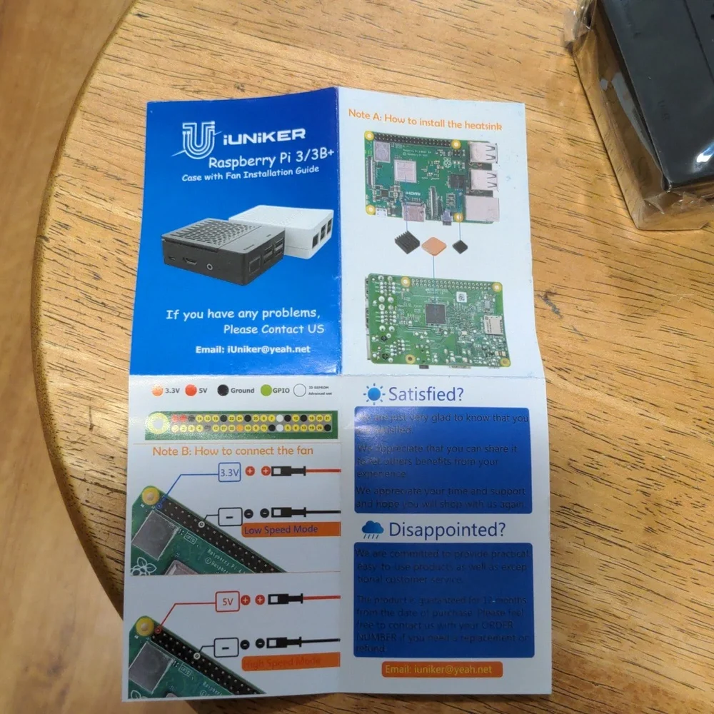 Raspberry pi enclosure for 3b / 3b+