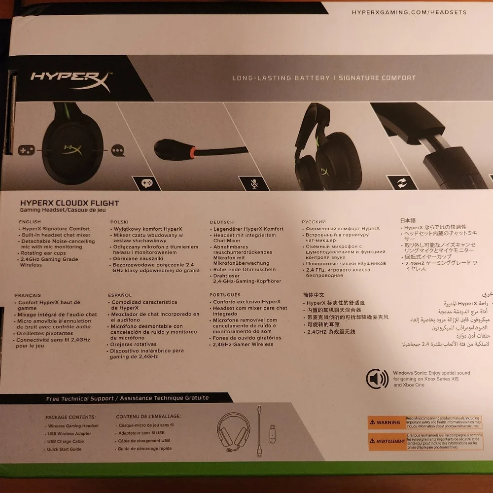 Hyperx what included