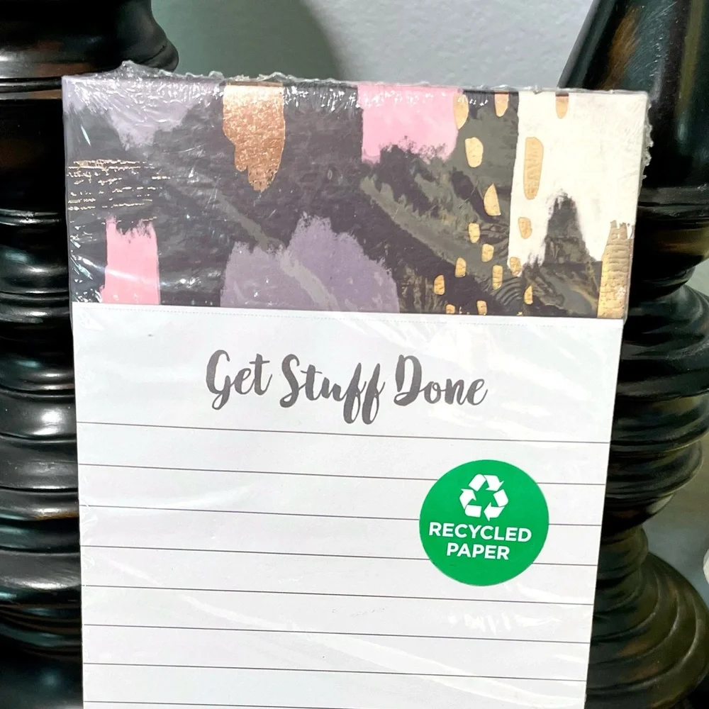 NWT FLORAL Hardcover Notebook/Journal Notepad Stationery Bundle