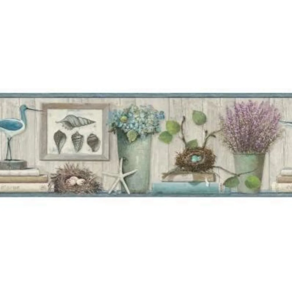 York Wallcoverings vintage rural