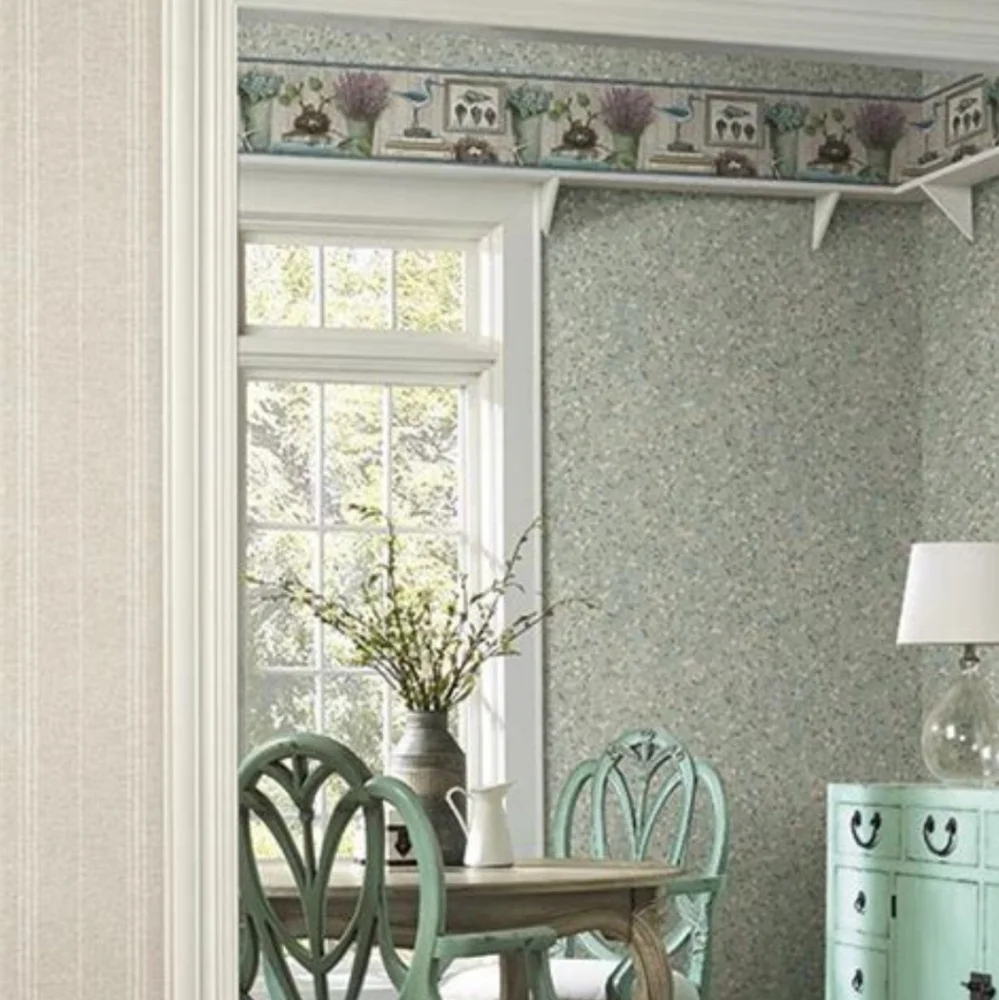 York Wallcoverings vintage rural