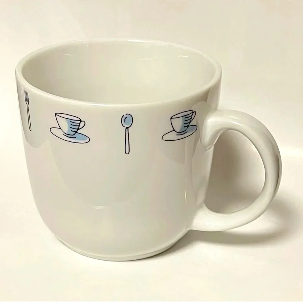 Crate & Barrel “Coffee Shop” coffee mug