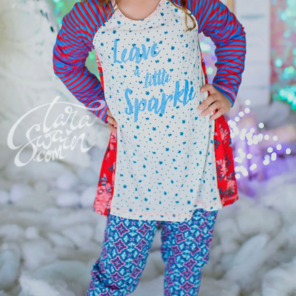 MATILDA JANE Leave A Little Sparkle Pajama Top