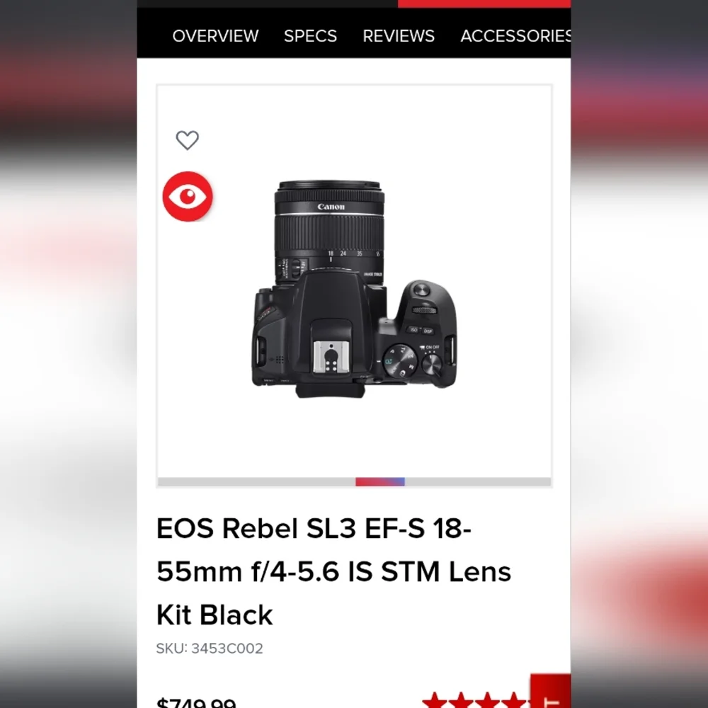 Canon selling my