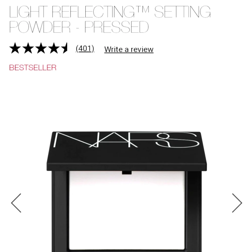 NARS new translucent