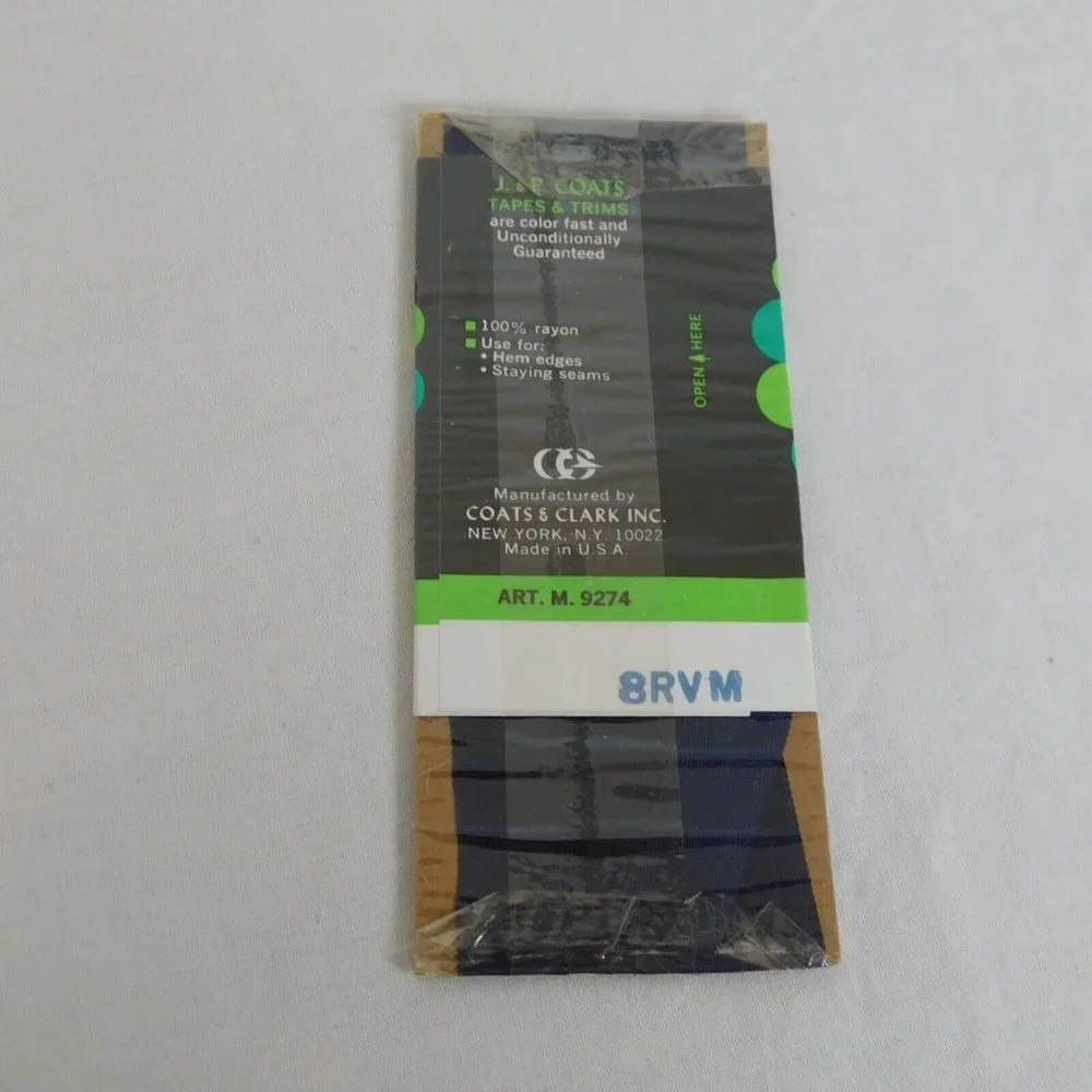 J&P Coats seam binding