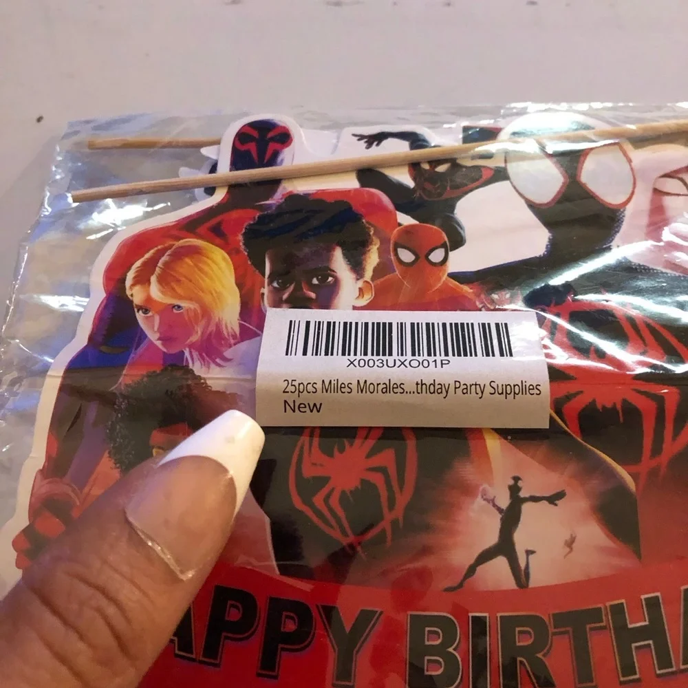 Spider Man party accessories